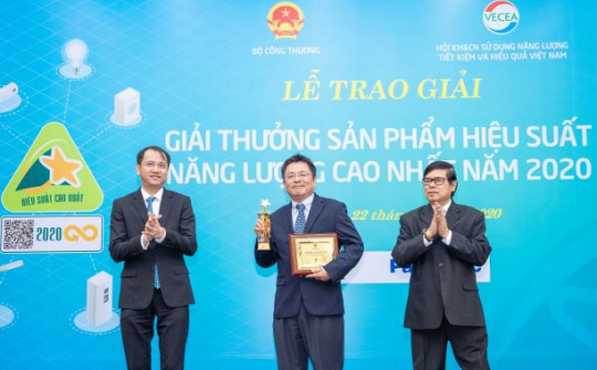 Panasonic được vinh danh cho sản phẩm dẫn đầu về hiệu suất năng lượng