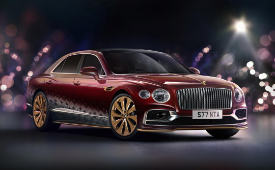 Ông già Noel sẽ bỏ xe tuần lộc để lái chiếc xe Bentley này trong mùa lễ Giáng sinh