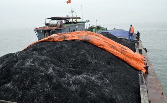 Tạm giữ 850 tấn than không rõ nguồn gốc