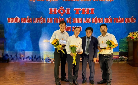 Petrolimex Sài Gòn đạt 2 Giải C tại Hội thi “Người Huấn luyện ATVSLĐ giỏi toàn quốc"