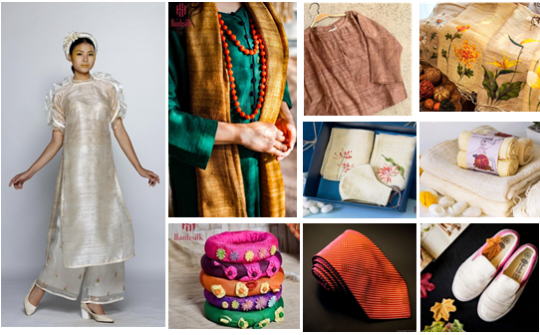 Nghiên cứu chất liệu vải đũi Nam Cao Thái Bình và ứng dụng thiết kế bộ sưu tập thời trang nữ xuân hè 2021