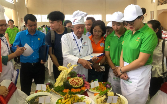 Công đoàn Vinataba: Hào hứng tham gia Hội thi nấu ăn ngành Công Thương năm 2019