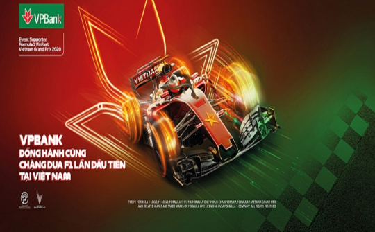 VPBank giảm 5% giá và tặng vé miễn phí cho khách hàng tham dự  giải đua xe F1 Việt Nam Grand Prix