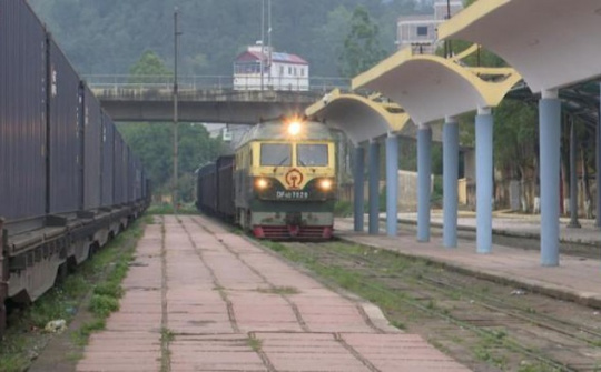 Xuất khẩu hơn 3.200 tấn hàng qua cửa khẩu đường sắt Đồng Đăng