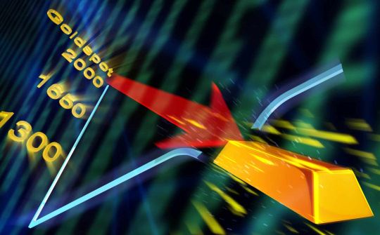 Giá vàng ngày 26/2/2020 "lao dốc" không phanh sau khi tăng trưởng quá nóng