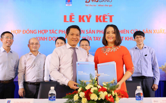 Viện dầu khí hợp tác sản xuất nước rửa tay khô diệt khuẩn