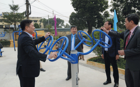 Gang thép Thái Nguyên: Khánh thành công trình phúc lợi phục vụ người lao động