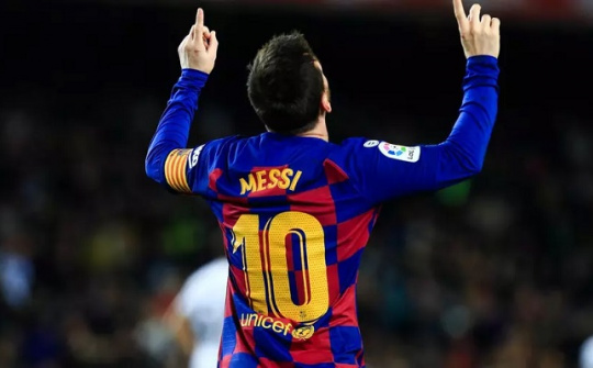 Messi kiếm tiền nhiều nhất năm 2019 trong giới VĐV thể thao