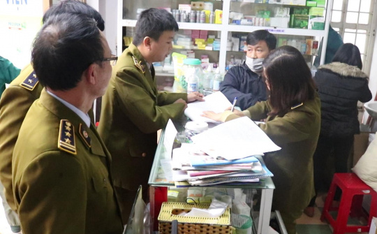 QLTT Thái Bình ra quân, dồn lực phòng, chống dịch virus corona