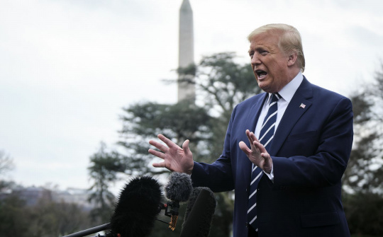 [Tin ảnh] Ông Trump cấm đi lại với châu Âu 1 tháng trừ nước Anh