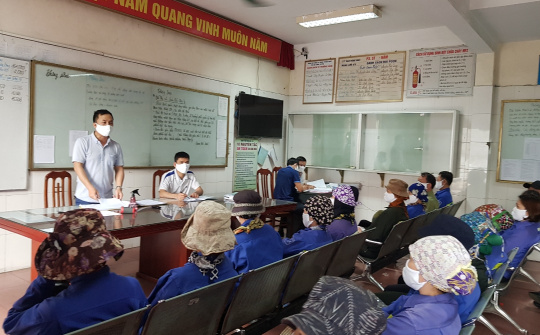 Than Thống Nhất: Phân xưởng Sàng tuyển thực hiện tốt phòng, chống dịch COVID-19