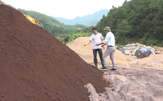 Sử dụng tro xỉ Nhà máy Nhiệt điện Na Dương làm mặt đường giao thông nông thôn