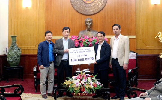 Chung tay phòng chống dịch COVID-19, Tập đoàn Hóa chất ủng hộ 100 triệu đồng