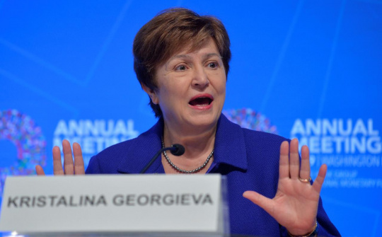 IMF: Kinh tế toàn cầu đã rơi vào suy thoái vì đại dịch Covid-19