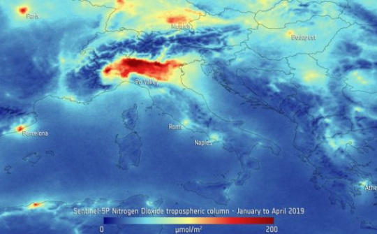 Covid-19 khiến ô nhiễm không khí giảm mạnh toàn cầu