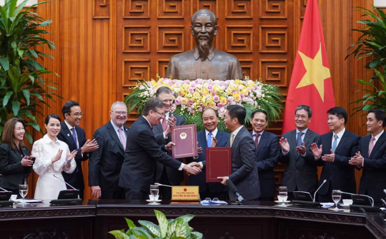 Đẩy mạnh hợp tác hai lĩnh vực công-thương, Bộ Công Thương và USABC ký biên bản ghi nhớ