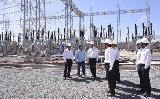 EVNSPC đẩy nhanh tiến độ công trình giải phóng công suất nguồn năng lượng tái tạo