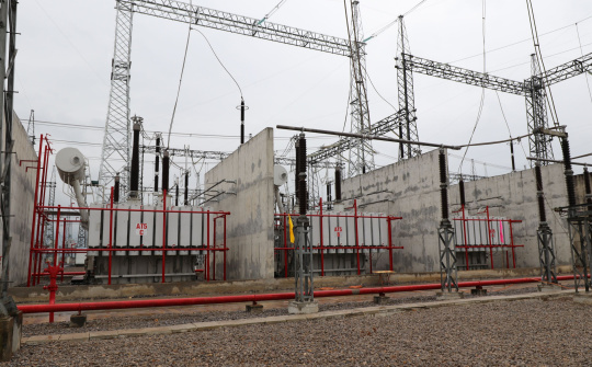 EVVNPT đóng điện vận hành tạm máy biến áp 500kV Nho Quan