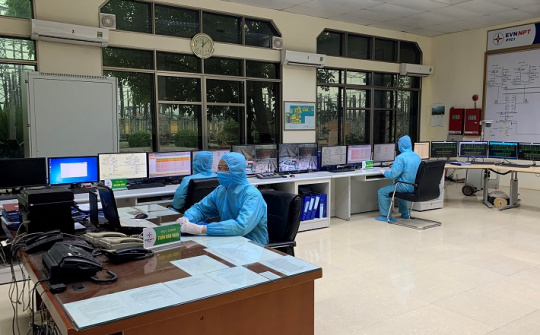 EVNNPT đóng điện vận hành tạm MBA 500kV thuộc dự án NCS TBA 500kV Nho Quan