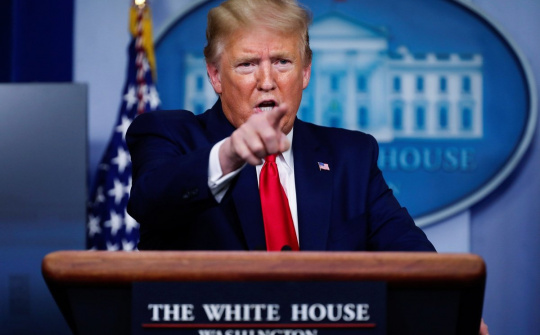 [Tin ảnh] Tổng thống Trump cấm nhập cảnh vào Mỹ 2 tháng