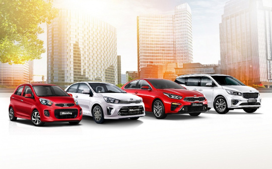 Mua xe KIA tháng 4, tiết kiệm lên đến 70 triệu đồng cùng quà tặng trang bị cao cấp