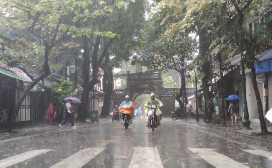 Thời tiết ngày 25/4: Bắc Bộ có mưa rào và dông, có nơi xuống dưới 14 độ