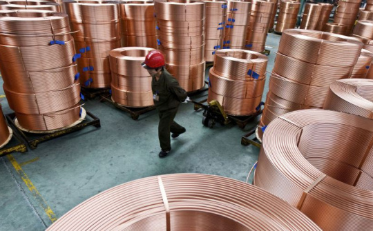 Giá đồng chịu áp lực giảm, Trung Quốc siết chặt hoạt động đầu tư hàng hoá