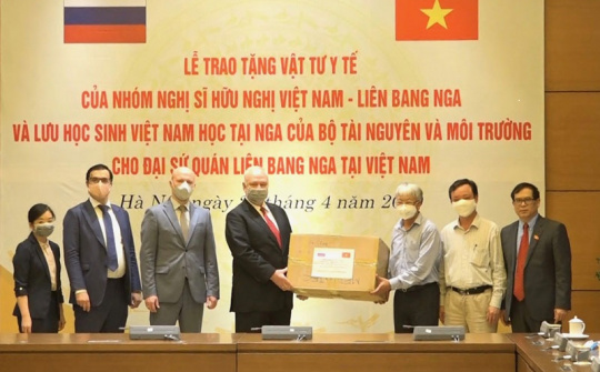 TKV: Ủng hộ nhân dân Liên bang Nga chống dịch Covid-19