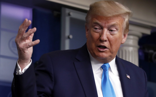 [Tin ảnh] Ông Trump chỉ trích WHO nặng nề