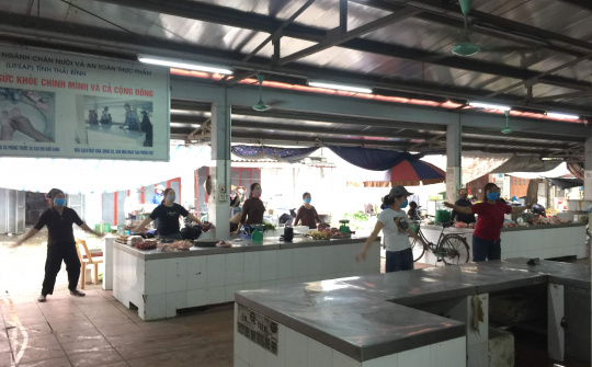 Thái Bình: Tiểu thương nâng cao sức khỏe phòng chống Covid-19