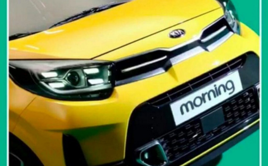 Kia Morning facelift 2021 bản nội địa Hàn lộ diện