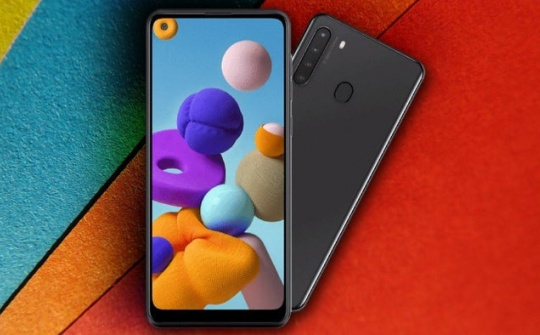 Samsung Galaxy A21s - Mạnh mẽ pin 5.000mAh