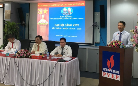Đại hội Đảng bộ trực thuộc PVEP: Đề cao công tác xây dựng Đảng trong bối cảnh khó khăn