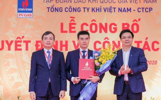 PV GAS công bố và trao quyết định bổ nhiệm lại Tổng giám đốc