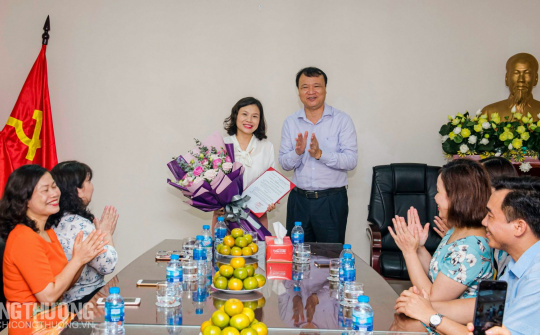 Bộ Công Thương trao quyết định bổ nhiệm Phó Tổng biên tập Tạp chí Công Thương