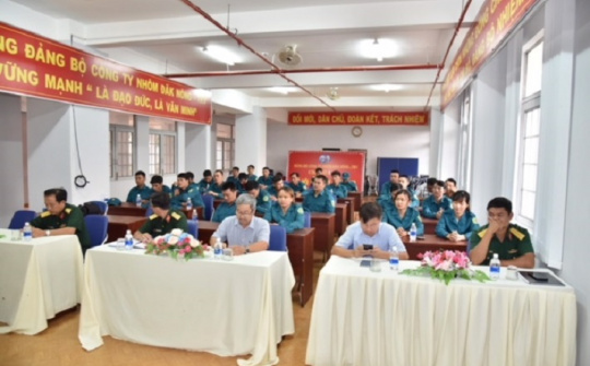 Nhôm Đắk Nông - TKV: Hoàn thành khóa huấn luyện Dân quân tự vệ năm 2020