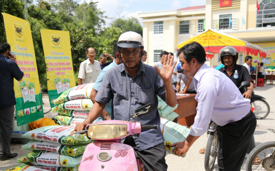 Phân bón Bình Điền hỗ trợ nông dân ĐBSCL vượt qua hạn mặn