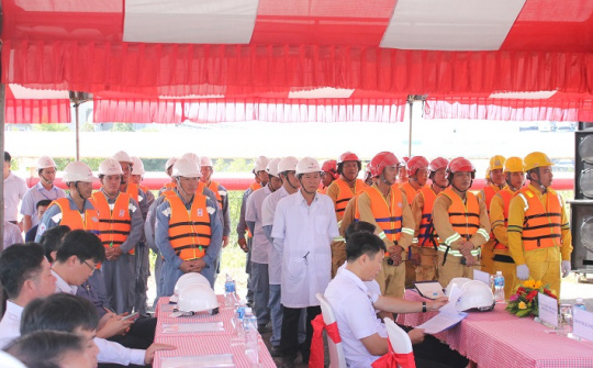 Nhiệt điện Phú Mỹ: Diễn tập ứng phó, xử lý sự cố tràn dầu