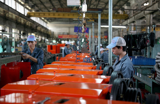 Sản xuất công nghiệp tháng 5 đã bắt đầu có tín hiệu khả quan