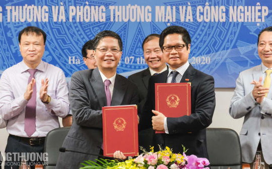 Bộ Công Thương - VCCI ký kết Chương trình phối hợp hoạt động