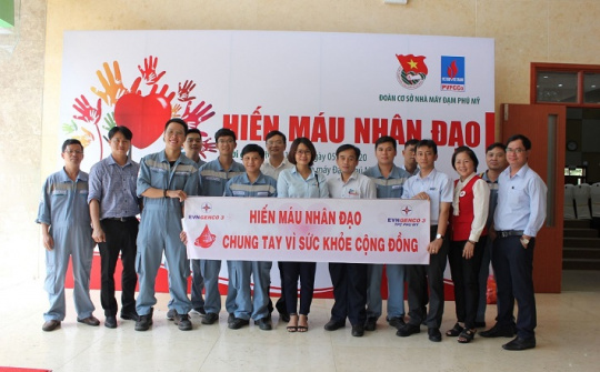 Đoàn Thanh niên EVNGENCO 3: Hiến máu nhân đạo, chung tay vì sức khỏe cộng đồng
