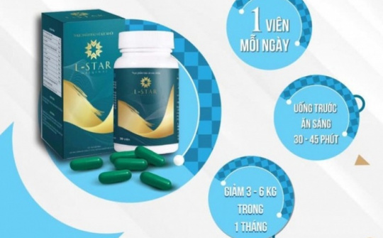 Kết quả thẩm tra về việc thực phẩm bảo vệ sức khỏe L-Star chứa hoạt chất Sibutramine