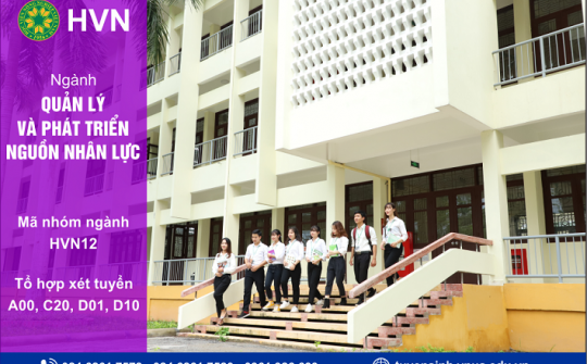 Quản lý và phát triển nguồn nhân lực - Lựa chọn của những nhà lãnh đạo tương lai