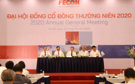 Năm 2020, FECON đặt mục tiêu doanh thu 4.000 tỷ đồng, lợi nhuận 233 tỷ đồng