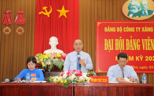 Đảng bộ Công ty Xăng dầu Tây Nam bộ: Lãnh đạo, chỉ đạo Công ty giữ vững thị phần, hoàn thành vượt mức kế hoạch sản xuất kinh doanh