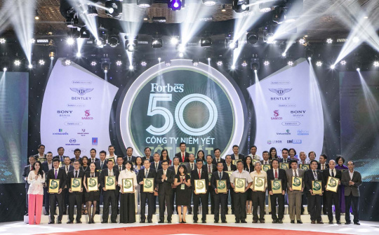 PV GAS lọt Top 50 công ty niêm yết tốt nhất Việt Nam năm 2020 của Forbes
