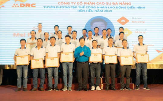 Cao su Đà Nẵng vinh danh lao động điển hình tiên tiến năm 2019