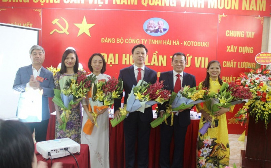 Đảng bộ Công ty TNHH Hải Hà - Kotobuki: Giữ vững vai trò nòng cốt của Đảng