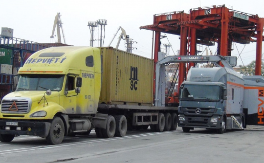 Ban hành quy trình lựa chọn, kiểm tra hàng hóa bằng máy soi container