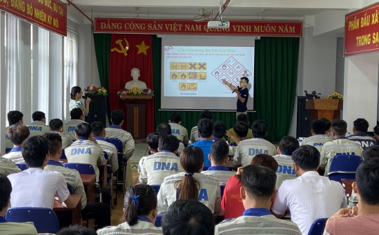 Gần 80 Cán bộ Công đoàn Công ty Nhôm Đắk Nông - TKV được tập huấn An toàn vệ sinh lao động